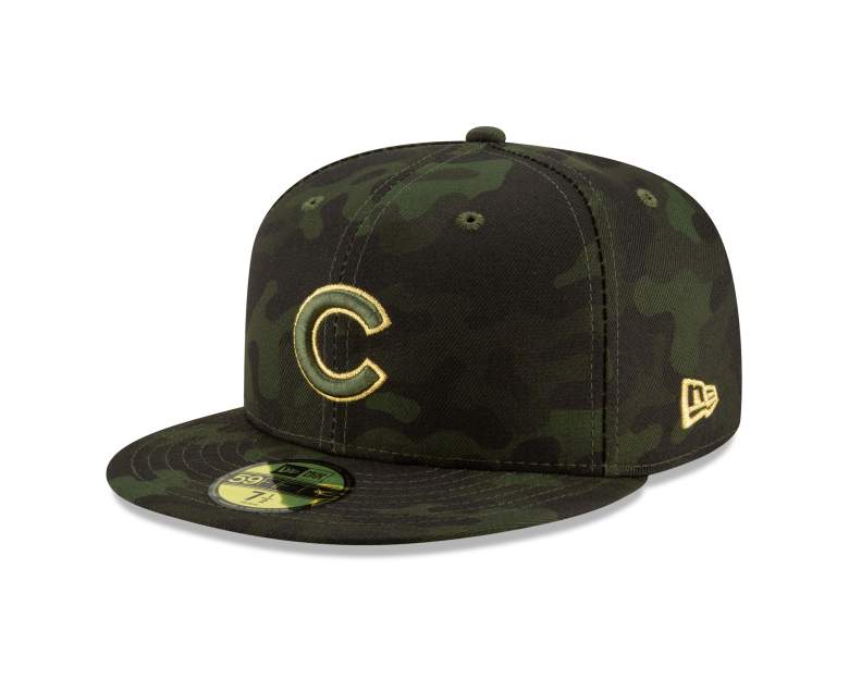 chicago cubs armed forces day mlb new era