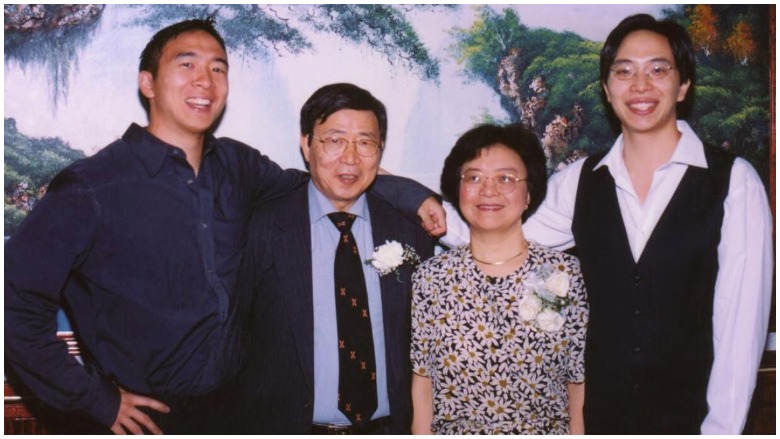 andrew yang family