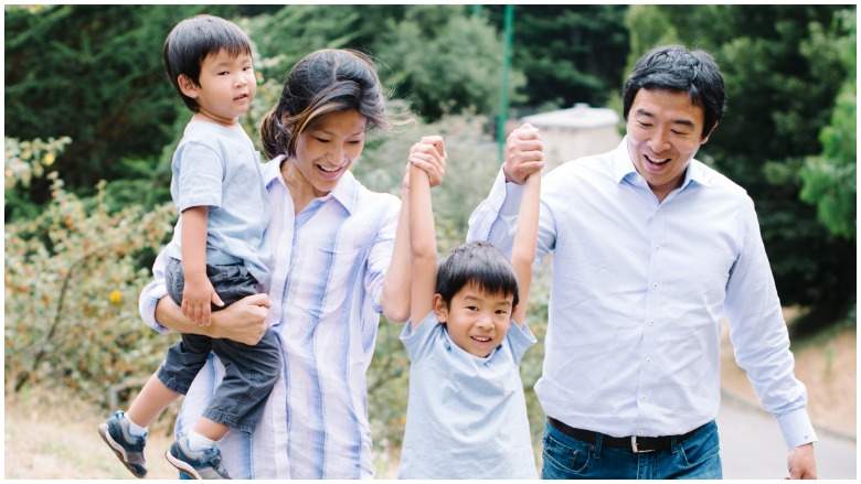 Andrew Yang's family and children