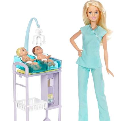 Barbie Careers Baby Doctor Playset 