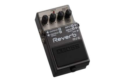 Boss rv-6 reverb delay pedal