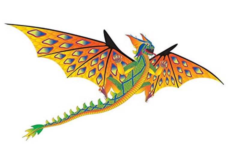 DreamWorks Dragons Flugdrache Kite orange/schwarz von Happy People® 16681 *NEU* 