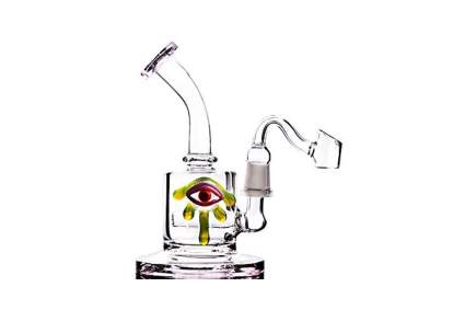 Cheap dab rig with glass eye