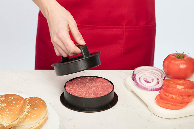 Regular or Stuffed Burger Press With Storage For Great  Hamburgers 