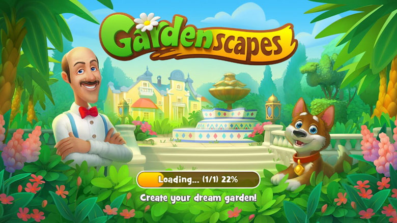 can i play gardenscapes on facebook