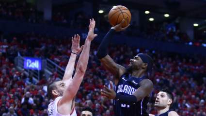 WATCH: Terrence Ross Ends Half with Half-Court Buzzer-Beater vs. Raptors