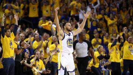 WATCH: Steph Curry Breaks Record for Playoff 3’s vs. Clippers