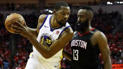 Warriors Kevin Durant, Rockets’ James Harden Have This Similarity Says Vet