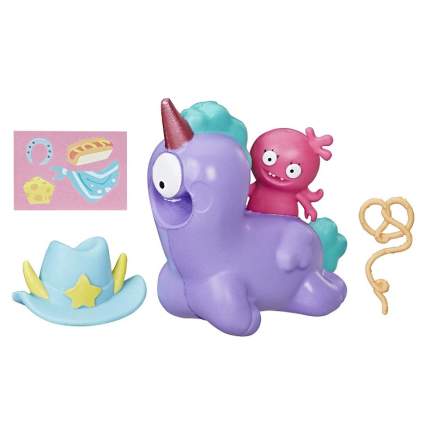 Hasbro Uglydolls Moxy & Squish &-Go Peggy, 2 Toy Figures with Accessories 
