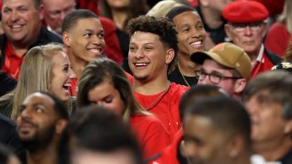 WATCH: Patrick Mahomes Flexes in Celebration of Texas Tech’s Final Four Win