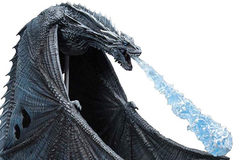 game of thrones viserion ice dragon deluxe action figure box