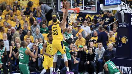 WATCH: Pacers’ Myles Turner Posterizes Gordon Hayward With Ferocious Dunk