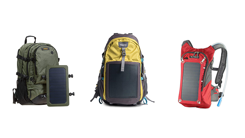 solar panel backpacks