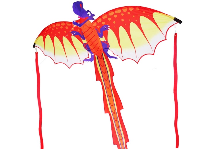 Easy Flyer Kites for Boys and Girls Laptony Dragon Kite for Kids and Adults 50 