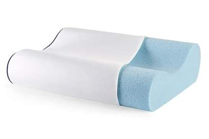 memory foam contour cooling pillow