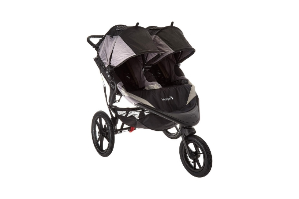 double tandem jogging stroller