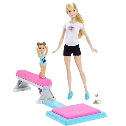 Barbie and Toddler Student Flippin Fun Gymnastics Dolls 