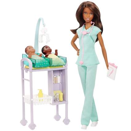 Barbie Careers Baby Doctor Doll Playset 