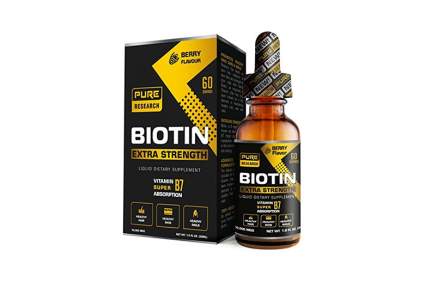 biotin drops skin supplement