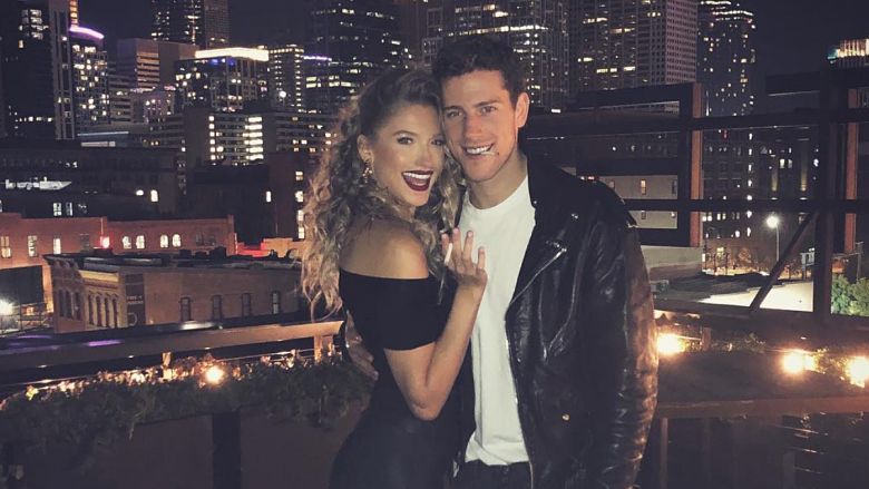 NHL Wives and Girlfriends — Danielle Hooper and Charlie Coyle [Source]
