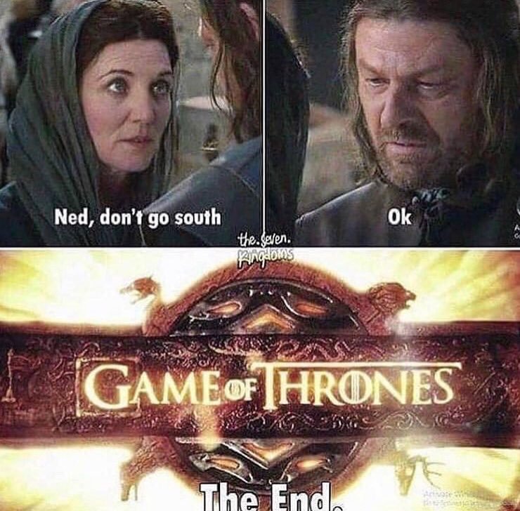 Game Of Thrones Season 8 Overall Best Memes And Reactions To Final