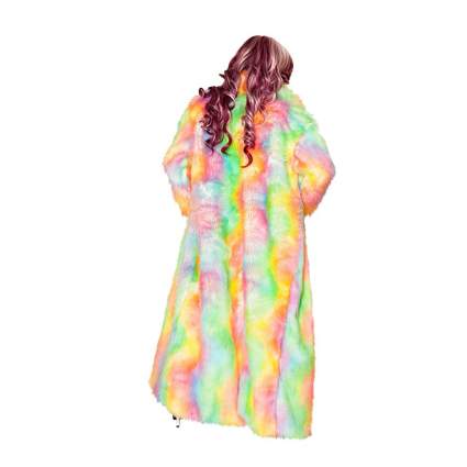 Pastel rainbow ful coat