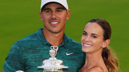 Brooks Koepka’s Girlfriend, Jena Sims, Cheers on Golfer at U.S. Open