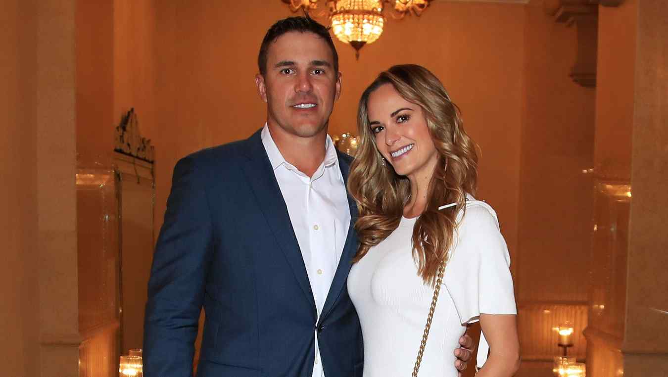 Brooks Koepkas Girlfriend Jena Sims At Pga Major