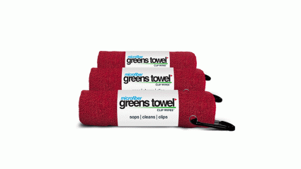greens towel golf towels