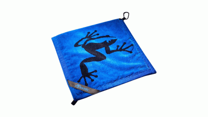 frogger wet dry golf towel