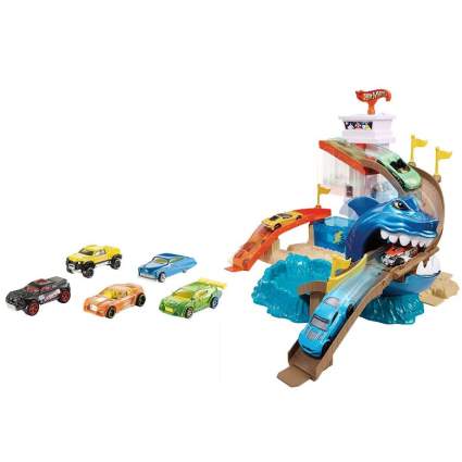 Hot Wheels Color Shifters Sharkport Showdown [Amazon Exclusive]