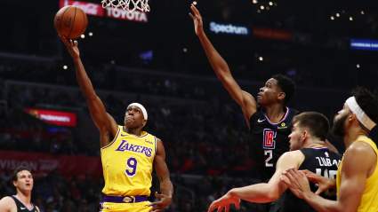 Lakers Didn’t Notice Dysfunction During Season, Rajon Rondo Says