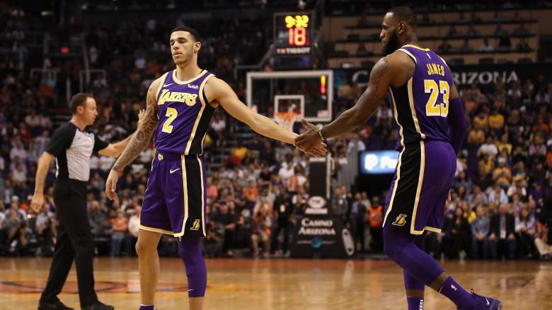 Lonzo Ball & LeBron James Lakers
