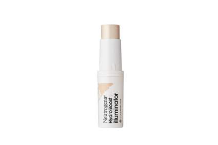 White tube of iridescent makeup