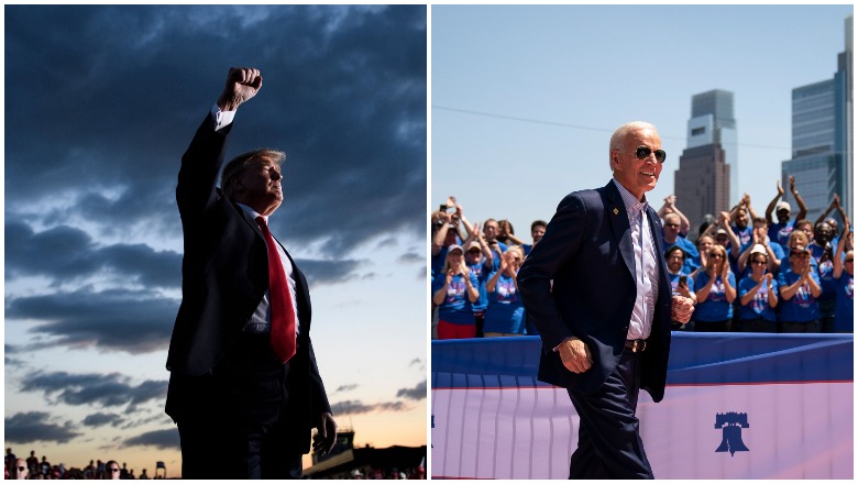 How Many At Trump’s Pennsylvania Rally Vs Biden’s? [PHOTOS] | Heavy.com