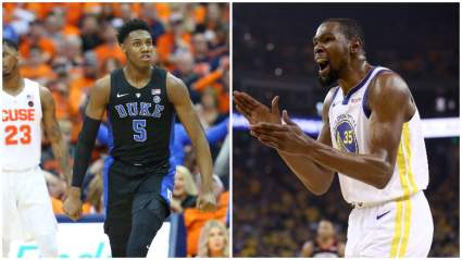 Knicks Drafting RJ Barrett Could Help Land Kevin Durant
