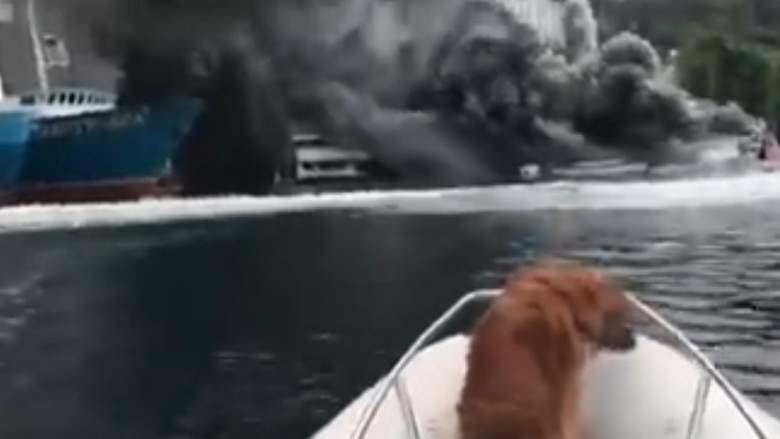 WATCH: Two Boats on Fire on Seattle's Lake Union