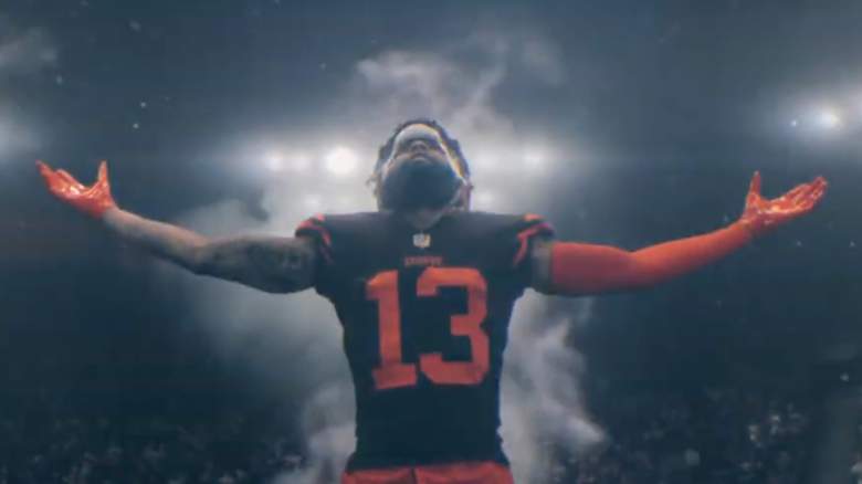 aeropuerto a la deriva saltar Cleveland Browns WR Odell Beckham Jr. leaves New York behind in latest Nike  ad | Heavy.com