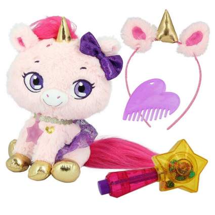 Shimmer Stars Plush Pet You Can Decorate, Twinkle The Unicorn