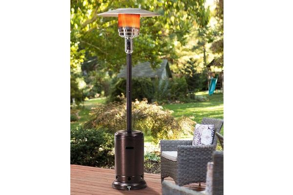Outdoor Heater Outdoor Heaters for Patio Propane Height 87-Inch Terrace Heater On Wheels Rapid Heating Color : Natural Gas Style with Automatic Shutdown Function When Falling