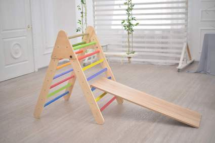 Smart Kids Wooden Little Climber With Slide