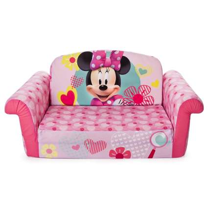 Marshmallow Furniture, Children's 2 in 1 Flip Open Foam Sofa