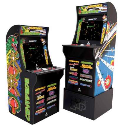 Arcade1Up Deluxe Edition 12-in-1 Arcade Cabinet with Riser, 5 feet