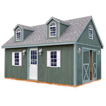 Arlington 12 ft. x 24 ft. Wood Storage Shed Kit by Best Barns Inc.