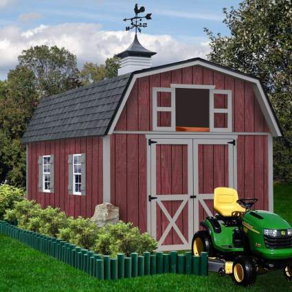 Best Barns Woodville 10' X 16' Wood Shed Kit