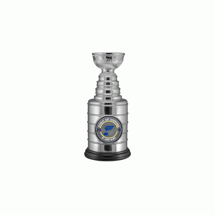 blues stanley cup champions replica trophy