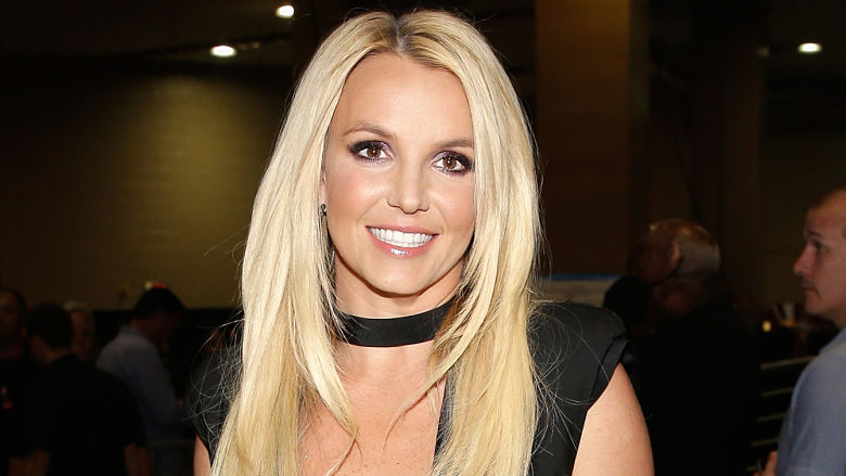 Britney Spears Does 305 in Yellow One-Shoulder Bikini Top | Heavy.com