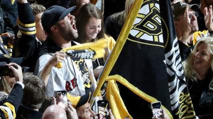 WATCH: Julian Edelman One of 3 Banner Captains before Bruins’ Game 7