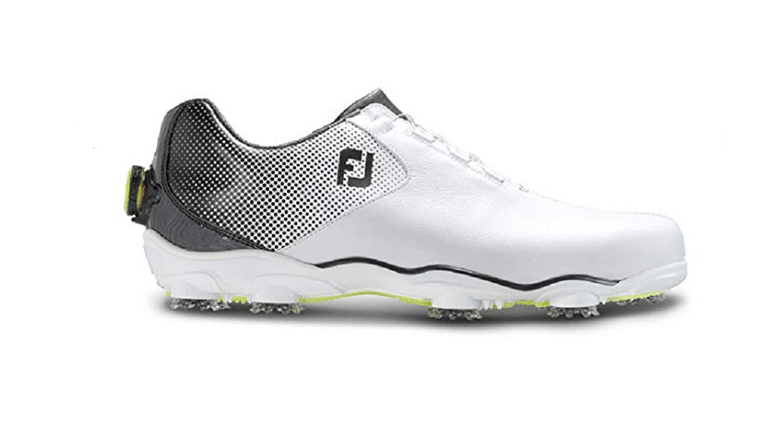 all white footjoy golf shoes