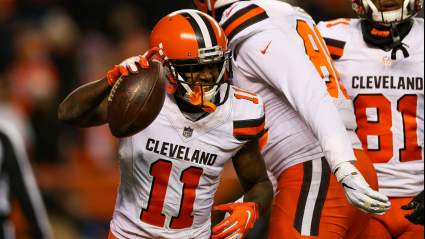 Former Browns WR Center of XFL Controversy